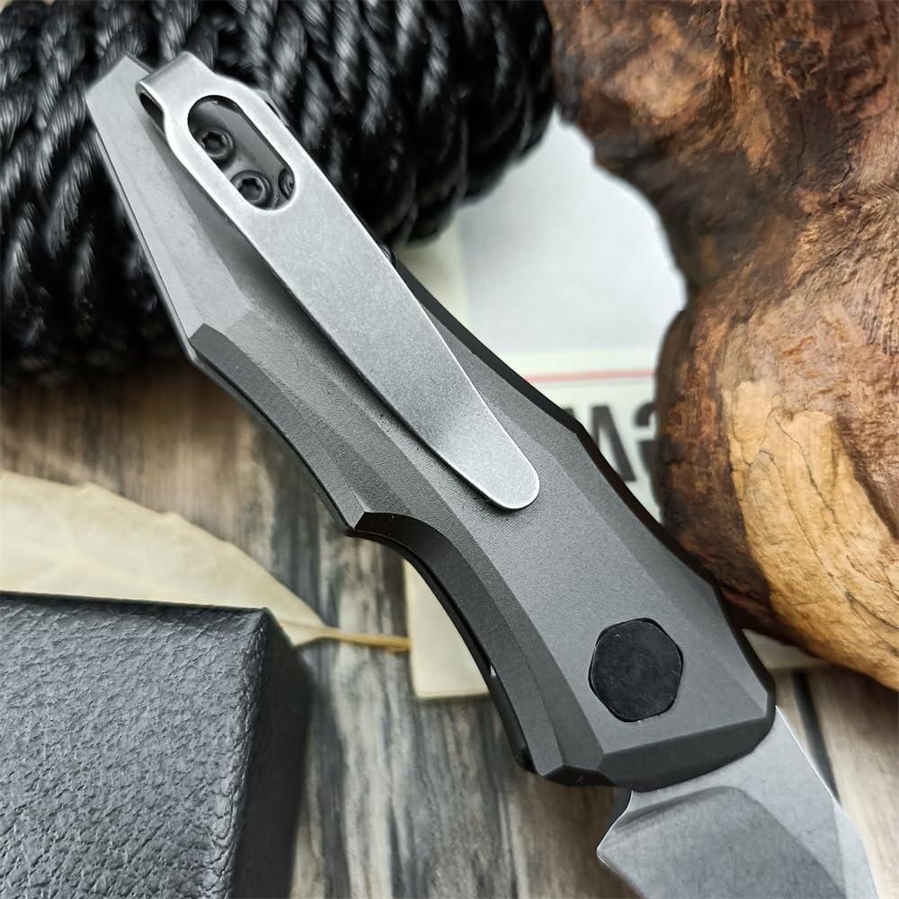 Cuchillo Plegable HUAAO con Apertura Asistida, 10.99 cm