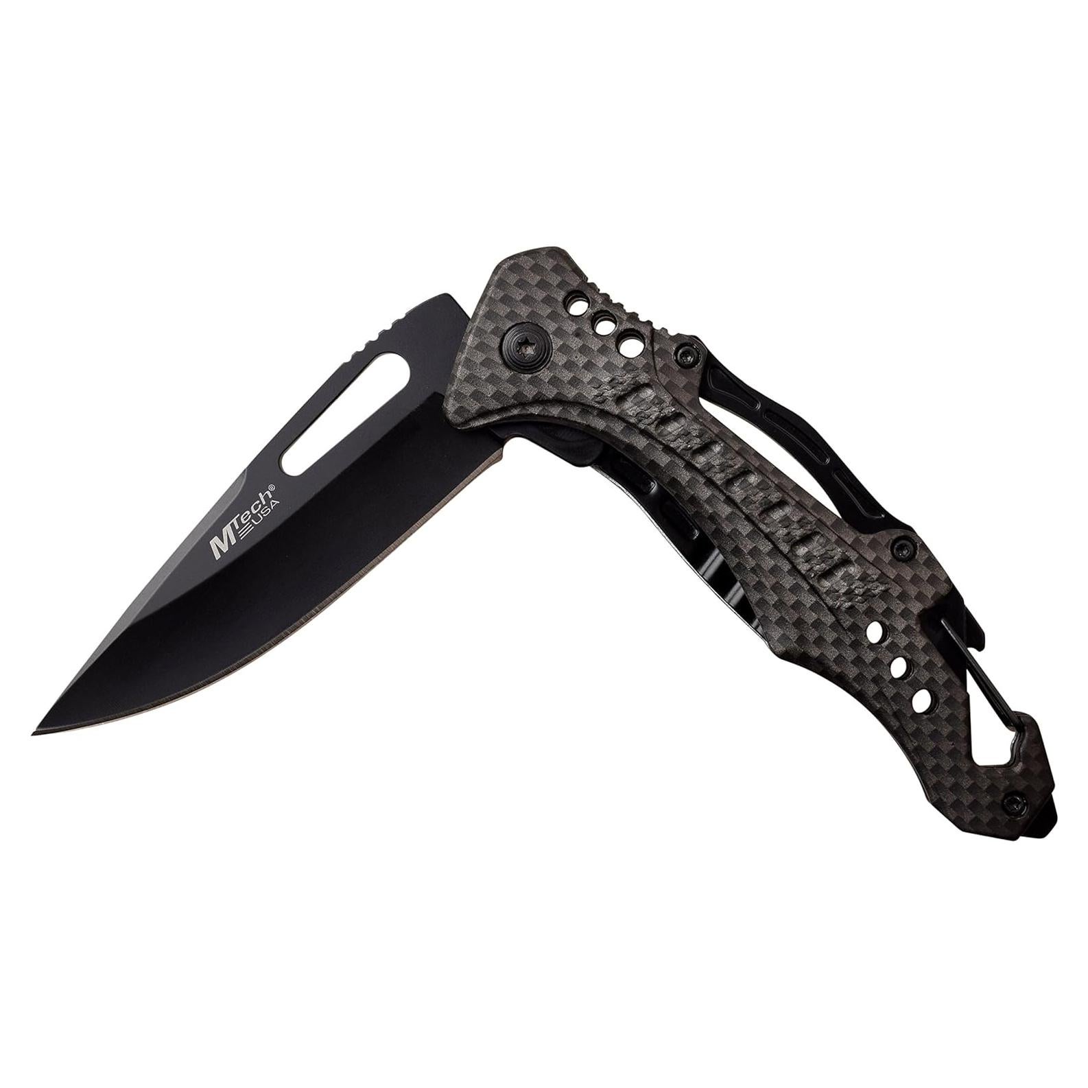 Cuchillo Plegable MTech USA MT-A705G2 Fibra de Carbono 20.96 cm