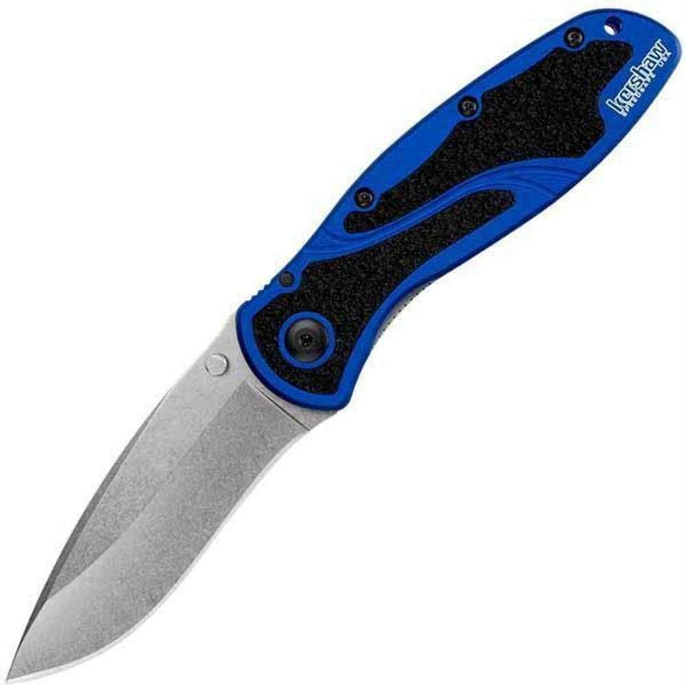 Cuchillo de Bolsillo Kershaw Blur Azul Marino 8.6 cm Acero 14C28N