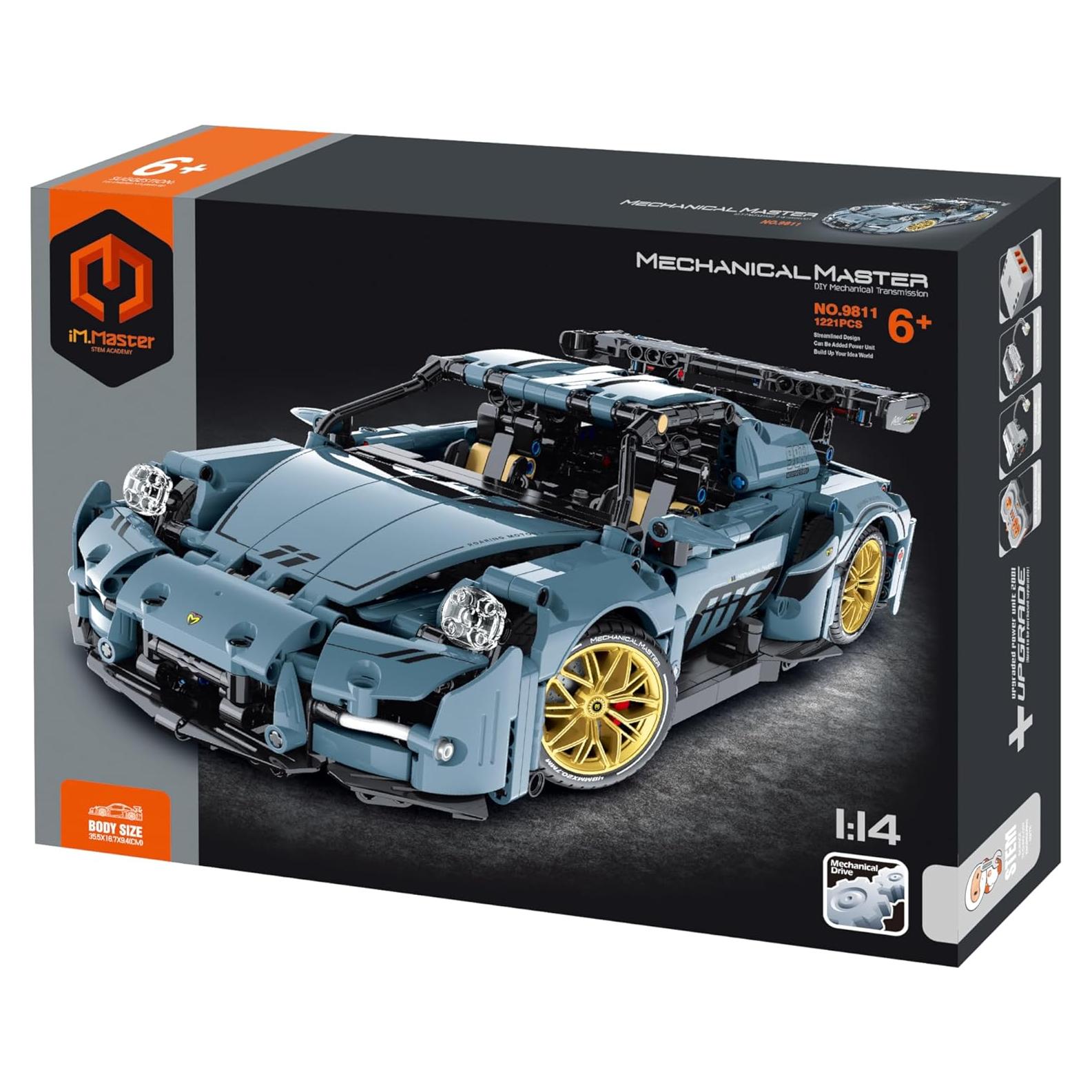 Juguete de Construcción DAKOTT Supercoche 1:14 1221 Piezas