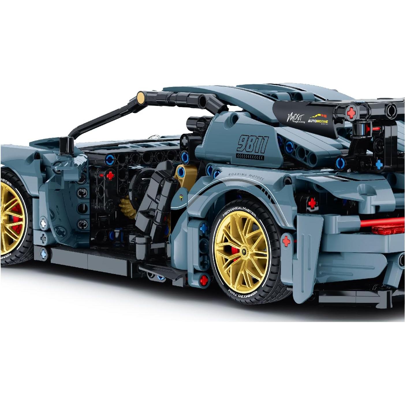 Juguete de Construcción DAKOTT Supercoche 1:14 1221 Piezas