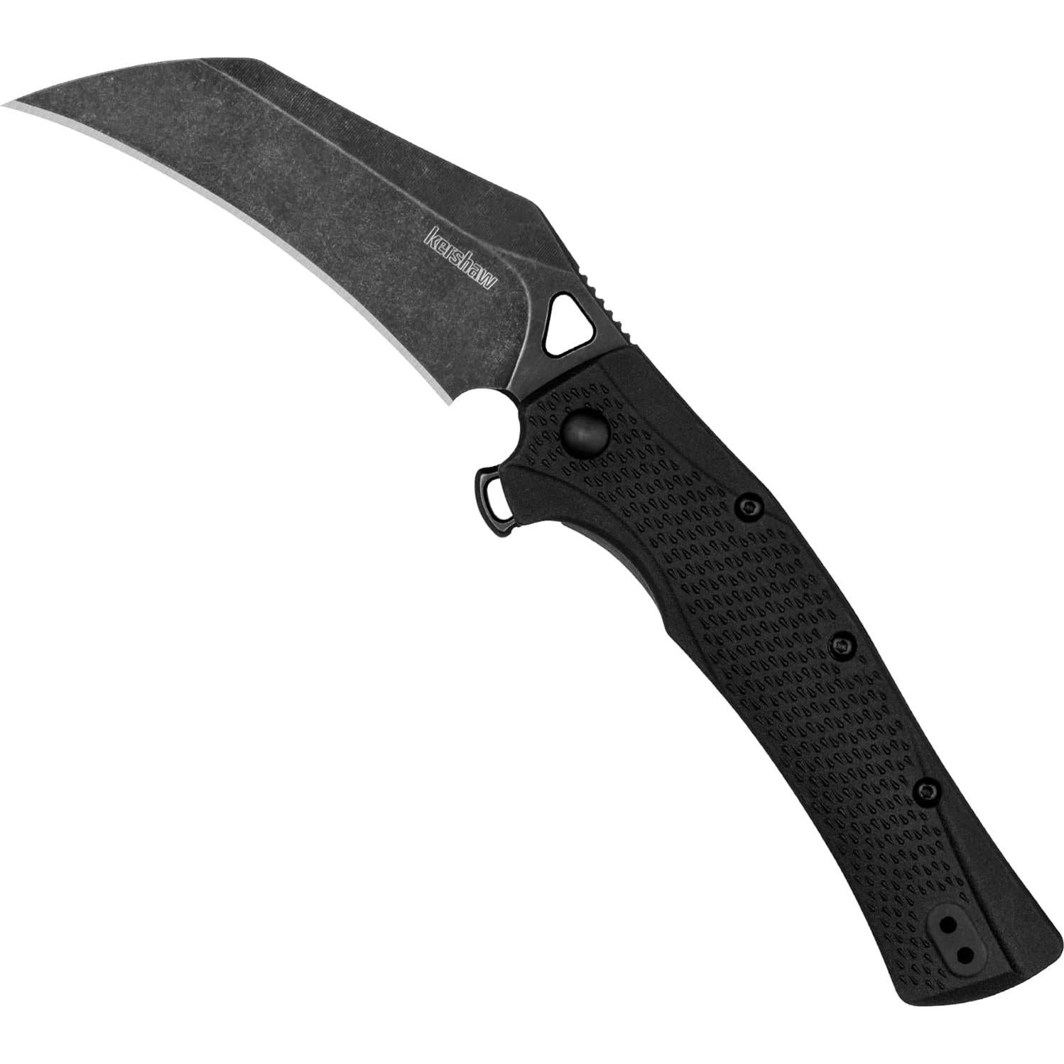 Cuchillo de bolsillo Kershaw Dawnstar 8.9 cm Hawkbill negro EDC