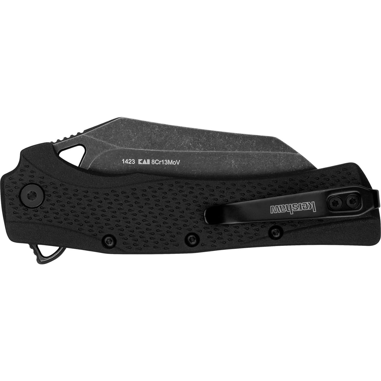 Cuchillo de bolsillo Kershaw Dawnstar 8.9 cm Hawkbill negro EDC