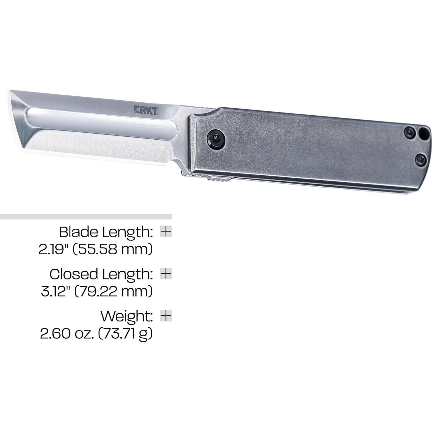 Cuchillo Plegable CRKT MinimalX 13.4 cm Acero Inoxidable