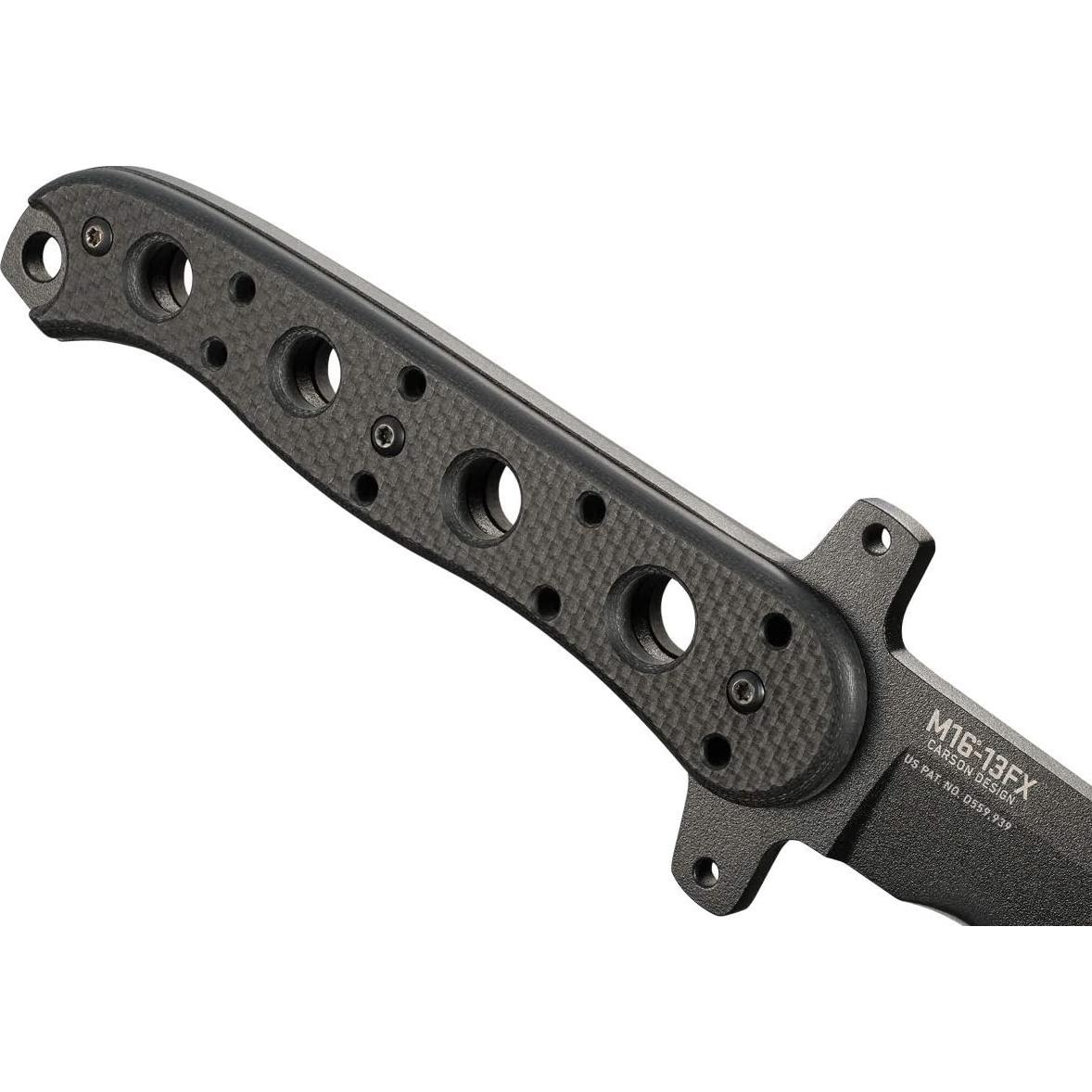 Cuchillo Fijo CRKT M16-13FX con Serraciones Veff y Funda