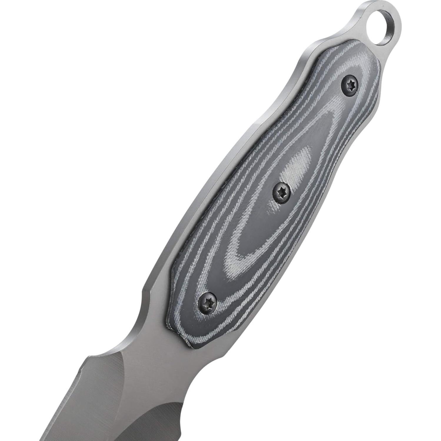 Cuchillo de Hoja Fija CRKT Shrill 121 mm Doble Filo TiN