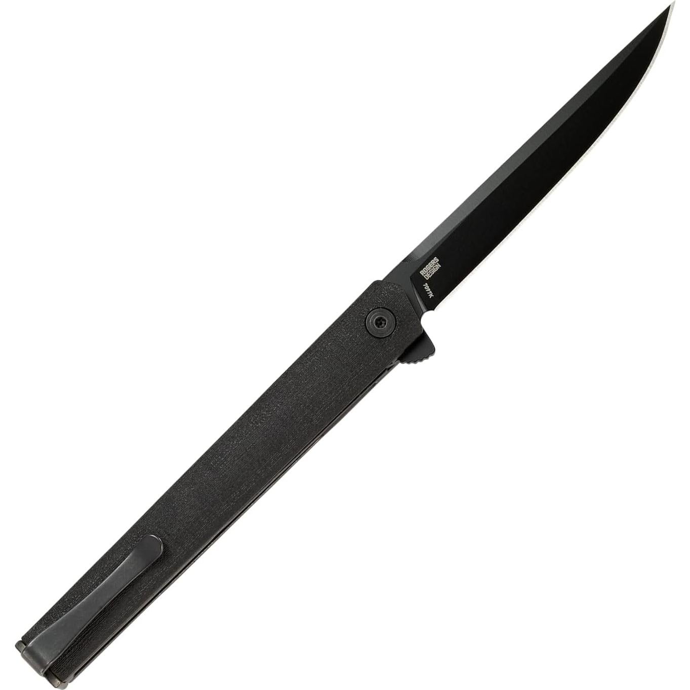 Cuchillo Plegable CRKT CEO Blackout EDC 7097K 85mm Acero