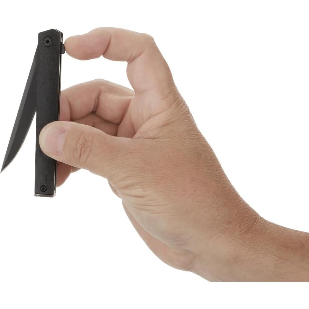 Cuchillo Plegable CRKT CEO Blackout EDC 7097K 85mm Acero