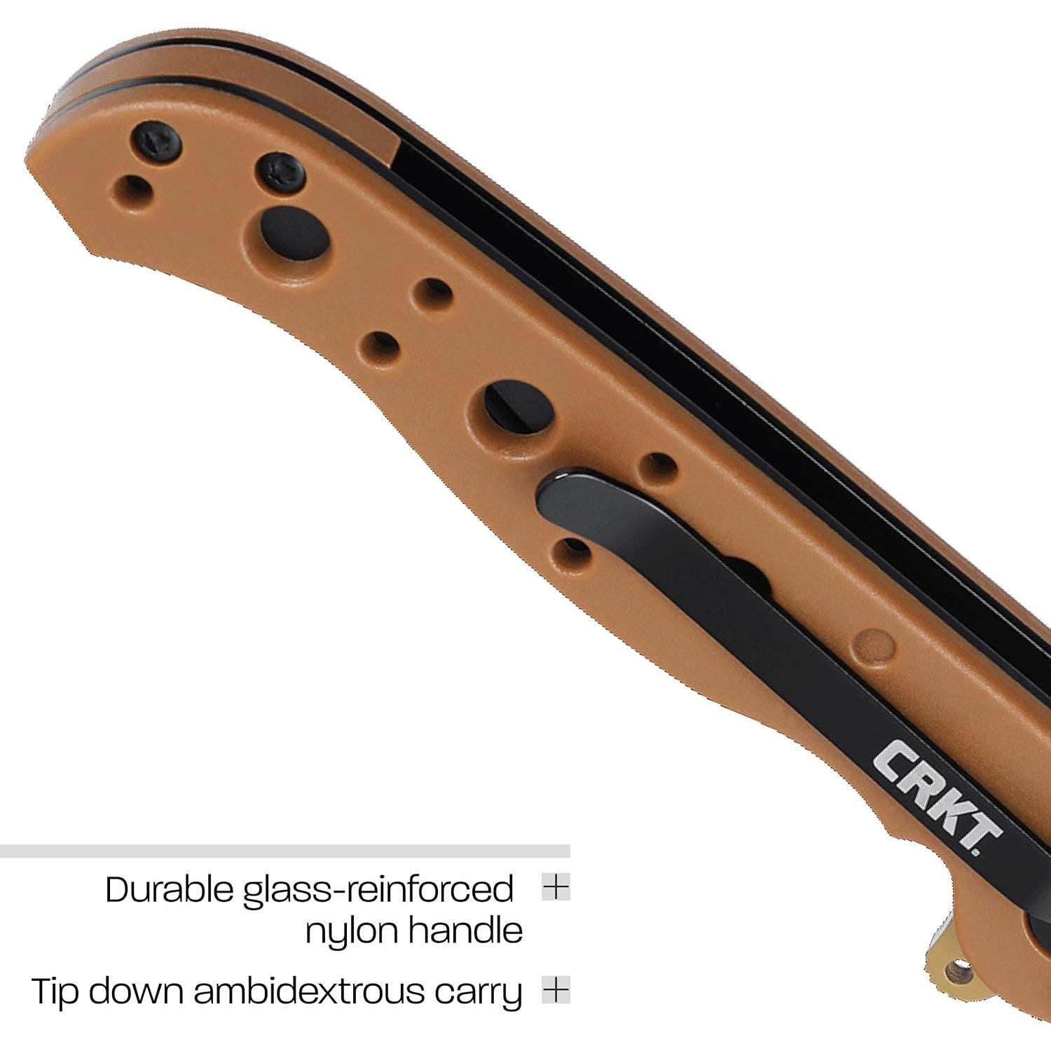 Cuchillo Plegable CRKT M16-01DZ Acero D2 Mango Nylon 18.1cm