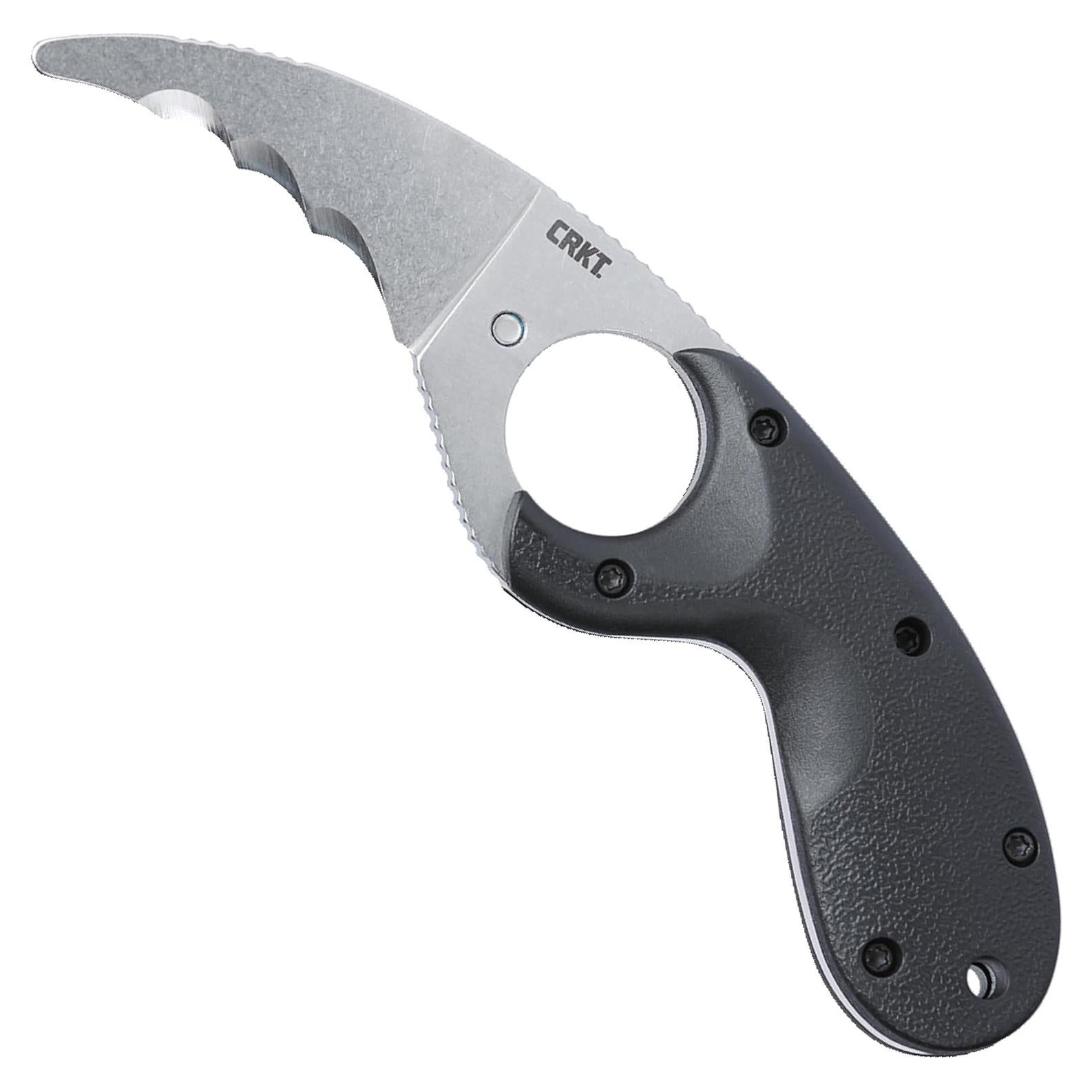 Cuchillo de Hoja Fija CRKT Bear Claw Negro 14.45 cm