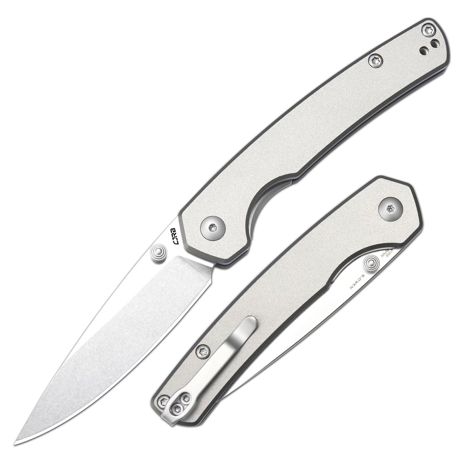 Cuchillo de Bolsillo CJRB Kain 7.49 cm Acero AR-RPM9 Aluminio