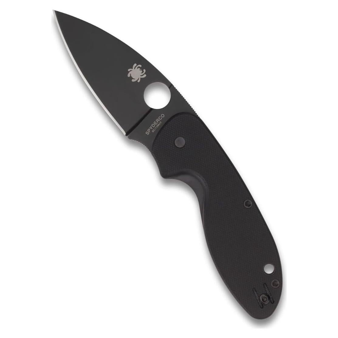 Cuchillo plegable Spyderco Efficient C216GPBBK 7.57 cm hoja negra