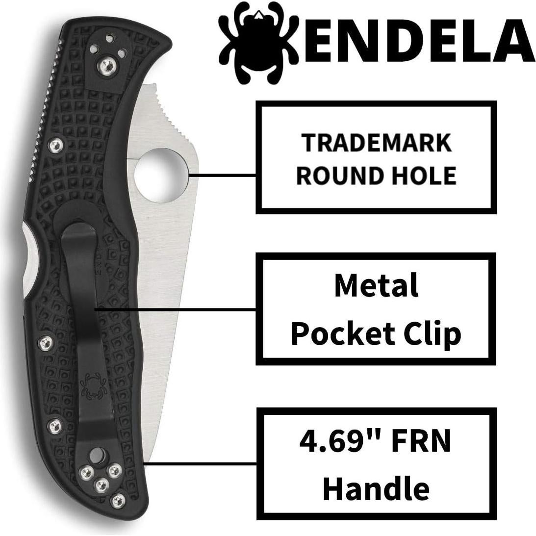 Cuchillo Plegable Spyderco Endela 8.89 cm Acero VG-10