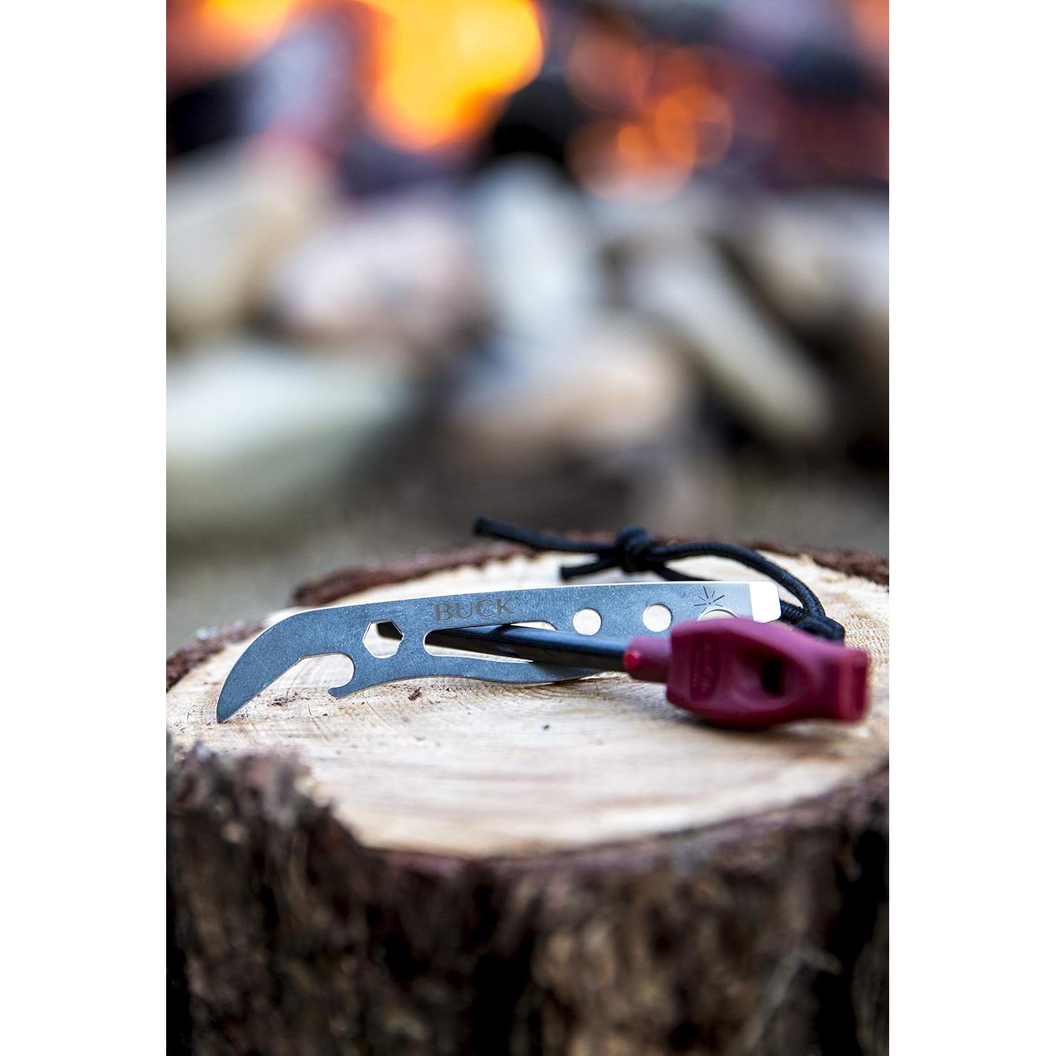 Cuchillo de Supervivencia Buck Knives 863 Selkirk 11.7 cm con Encendedor