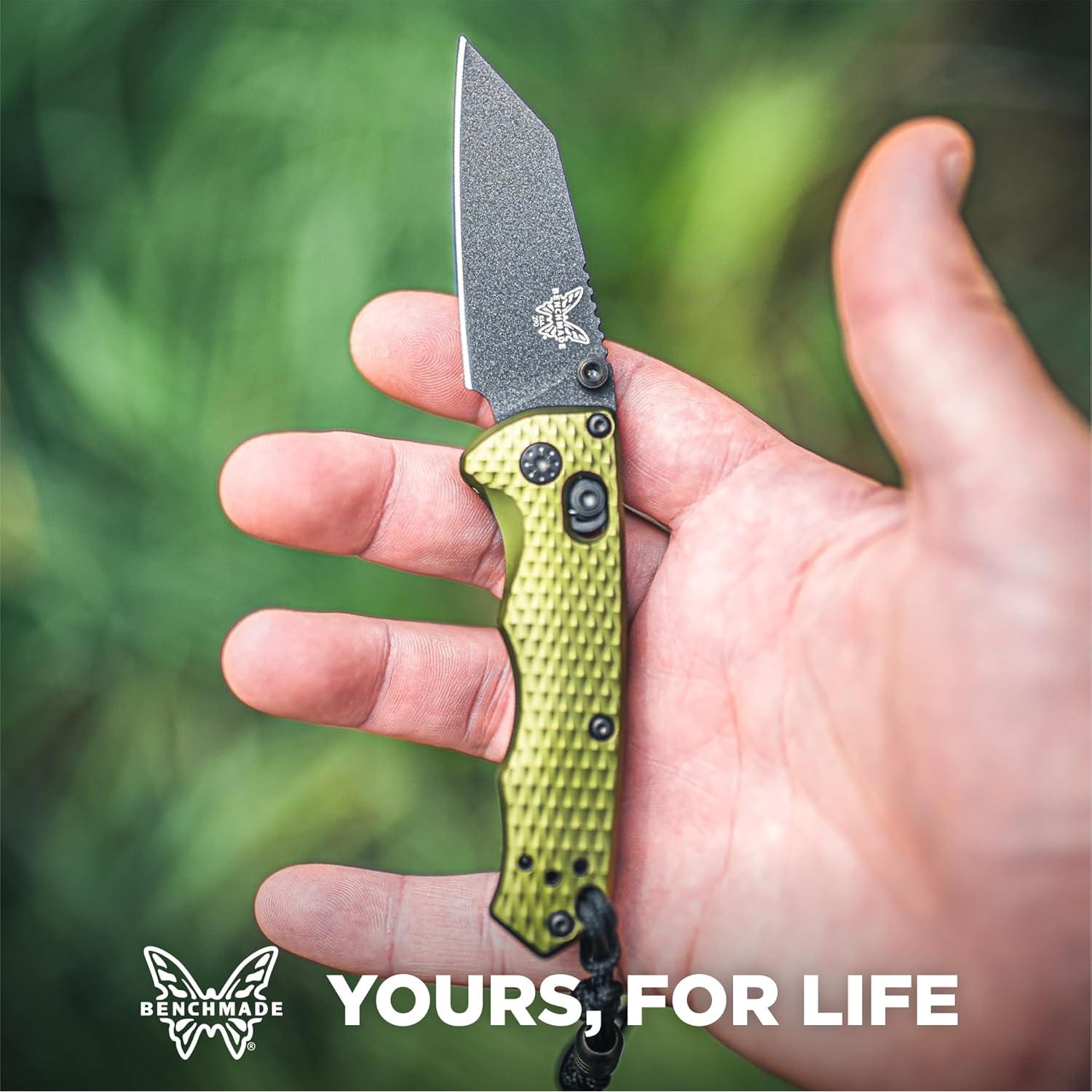 Cuchillo Táctico Benchmade Full Immunity 290 Aluminio Verde