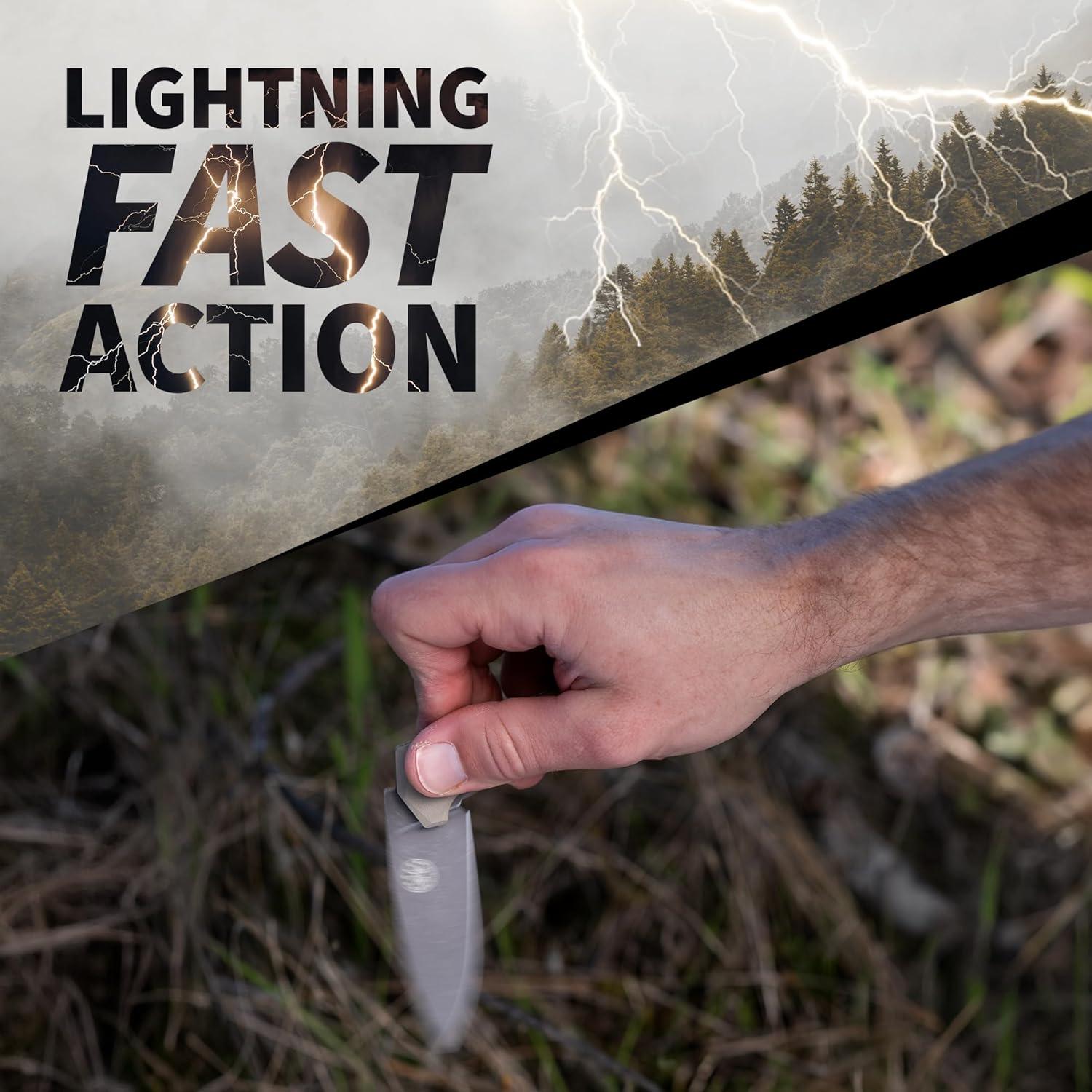 Cuchillo Plegable Off-Grid Stinger EDC 7.62 cm Acero 154CM