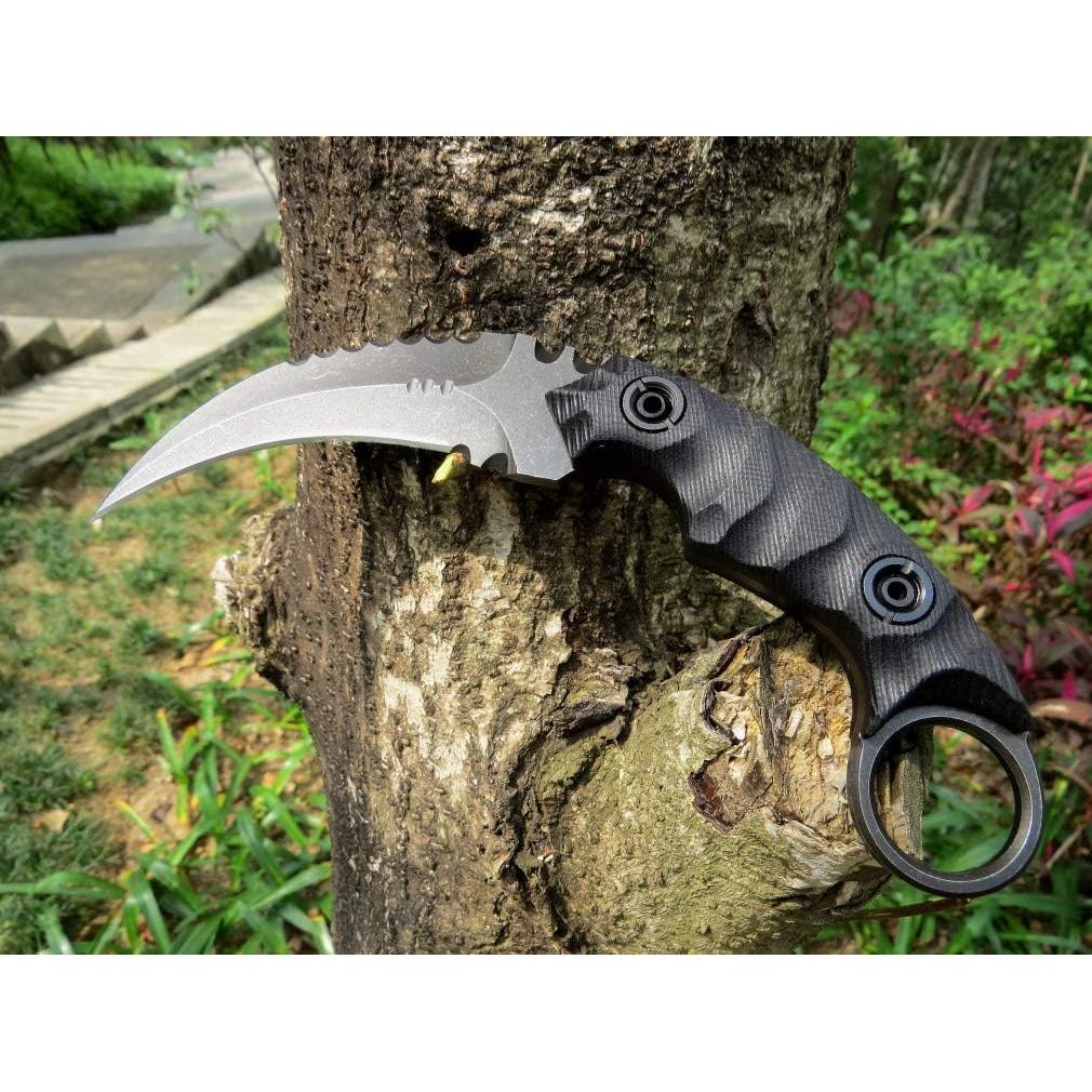 Cuchillo de Hoja Fija Canku C1691 Acero D2 Mango G10 19.5 cm