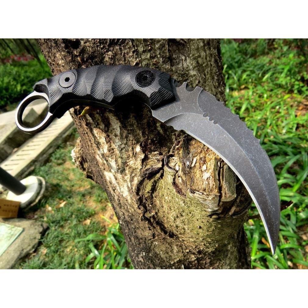 Cuchillo de Hoja Fija Canku C1691 Acero D2 Mango G10 19.5 cm