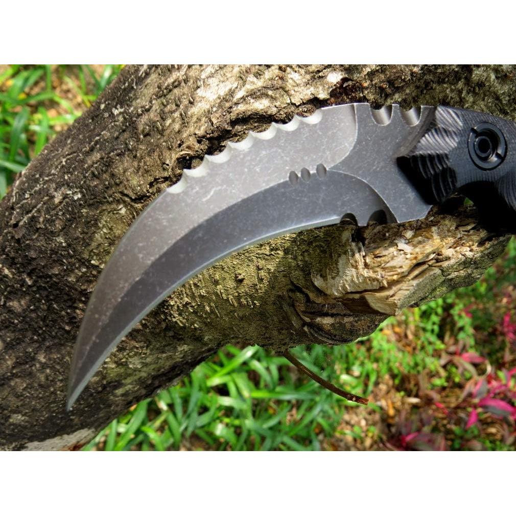 Cuchillo de Hoja Fija Canku C1691 Acero D2 Mango G10 19.5 cm