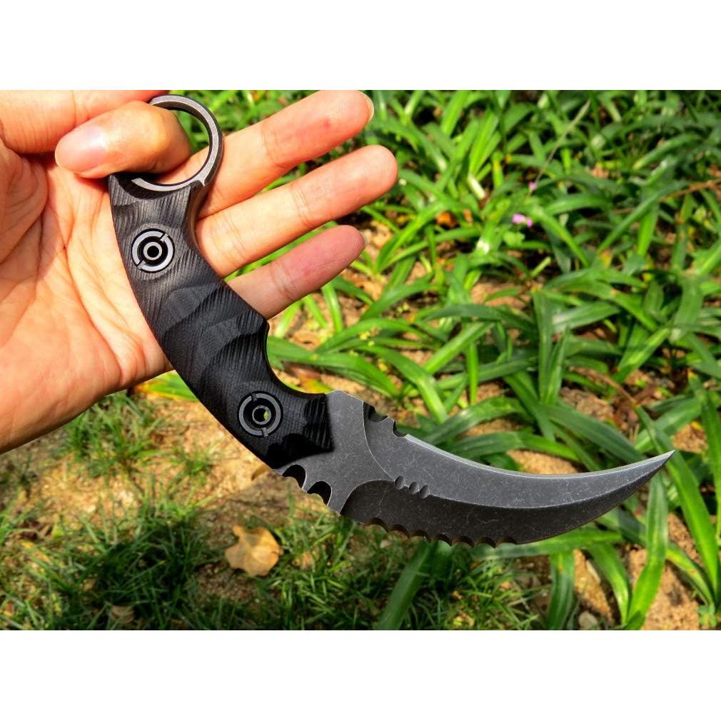 Cuchillo de Hoja Fija Canku C1691 Acero D2 Mango G10 19.5 cm