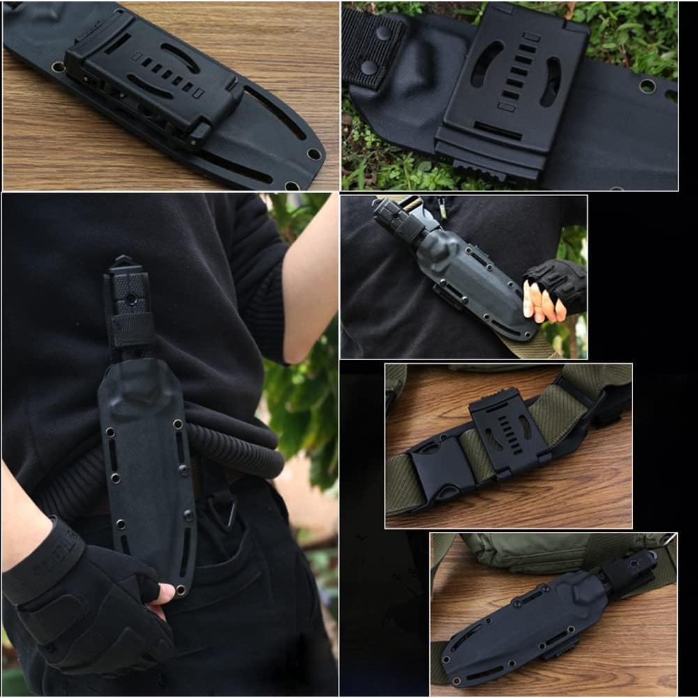 Clip de Cinturón Táctico YCYU con Hardware - Ajustable y Seguro