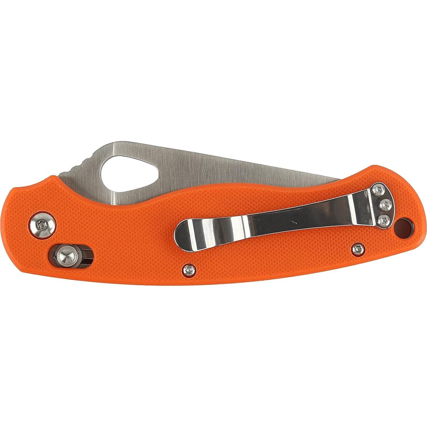 Cuchillo Plegable Ganzo G729-OR Naranja Acero Inoxidable 440C