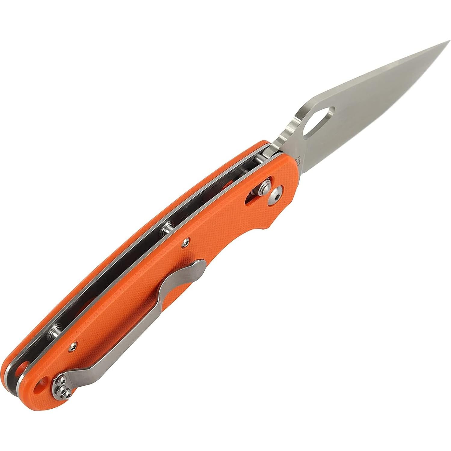 Cuchillo Plegable Ganzo G729-OR Naranja Acero Inoxidable 440C