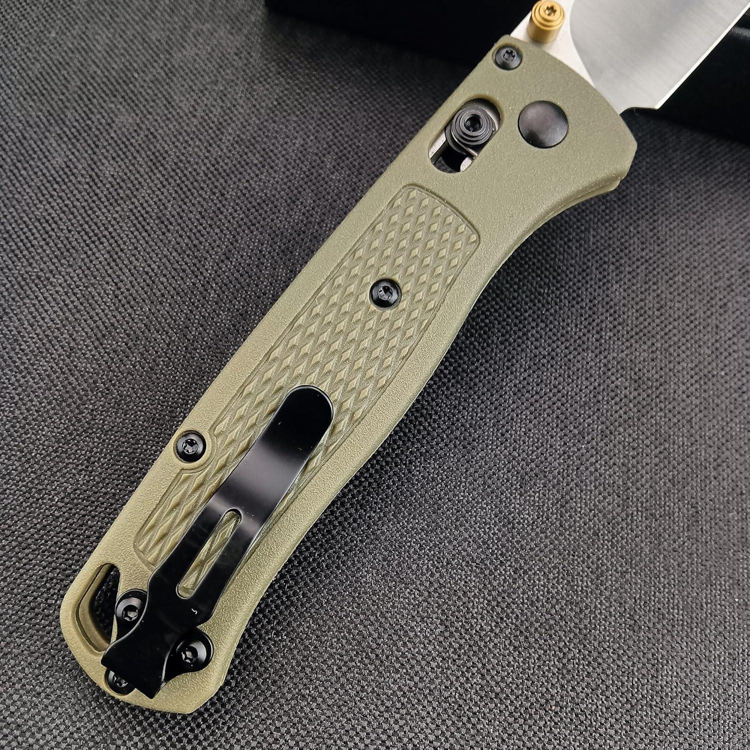 Cuchillo Plegable EDC HUAAO 19.05 cm Acero Inoxidable