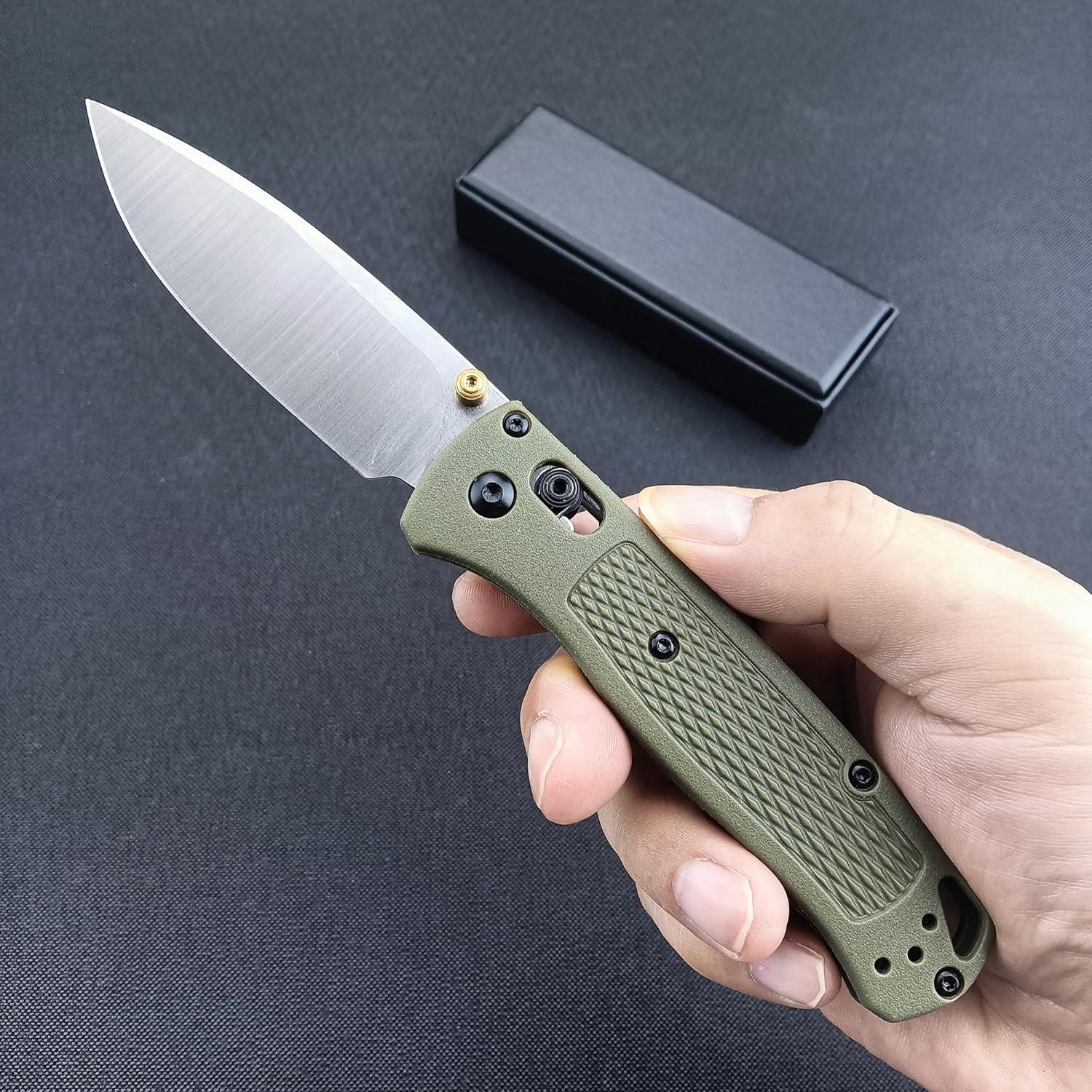 Cuchillo Plegable EDC HUAAO 19.05 cm Acero Inoxidable