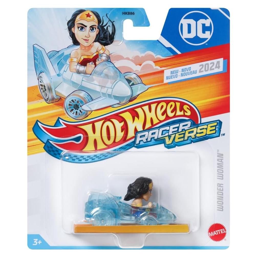 Coche Hot Wheels RacerVerse Mujer Maravilla 1:64 Metal