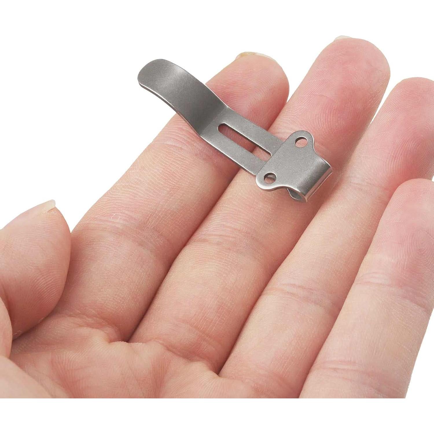 Clips de Bolsillo A.I.FORCE para Benchmade 535 - 2 Piezas Titanio