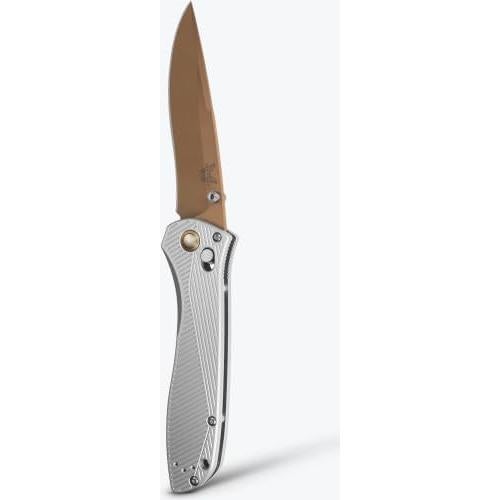 Cuchillo EDC Benchmade 710FE-24 Aluminio Gris 22.7cm