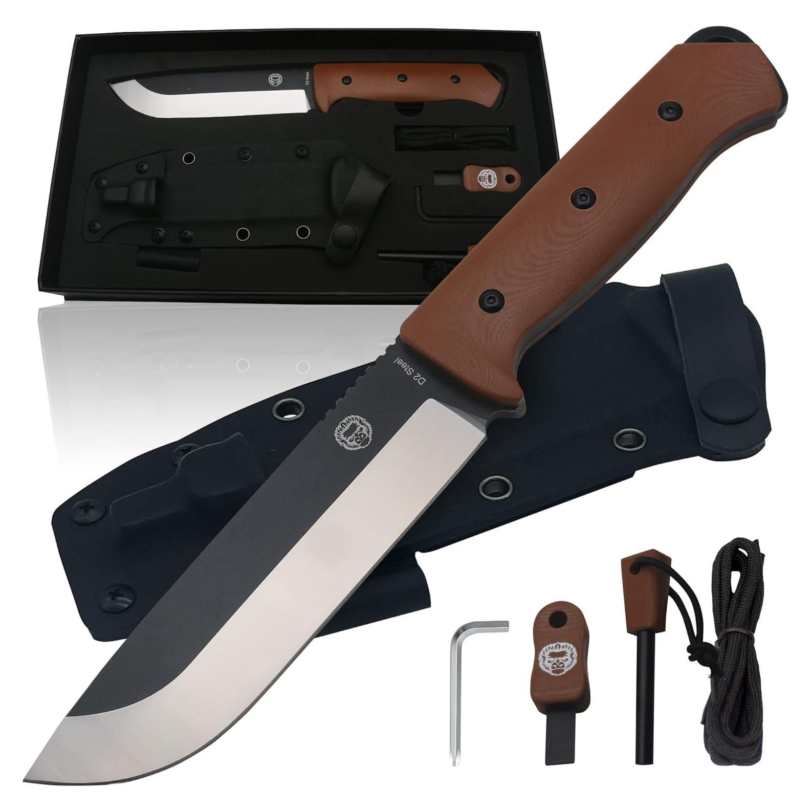 Cuchillo de Supervivencia Holtzman's Gorilla Bushwhacker 28.5cm
