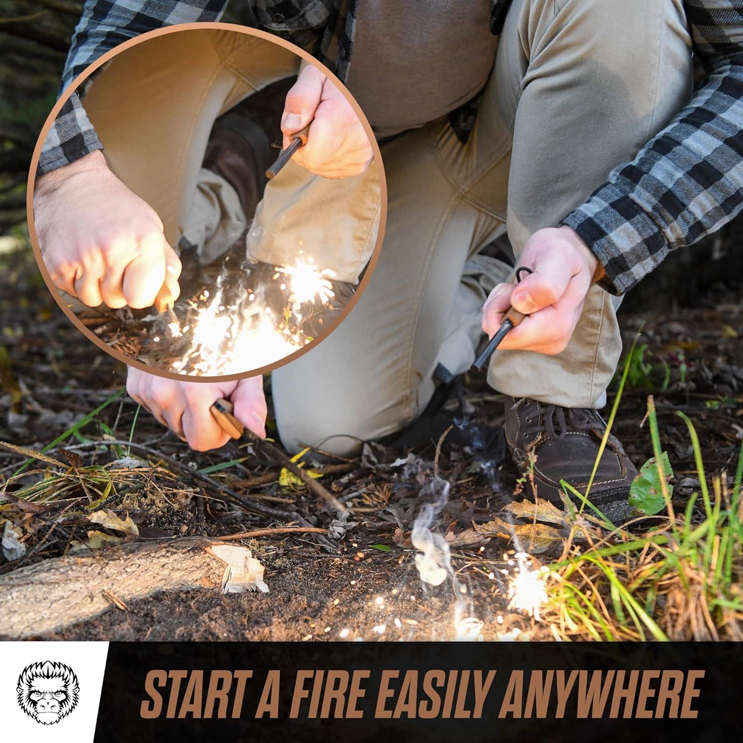 Cuchillo de Supervivencia Holtzman's Gorilla Bushwhacker 28.5cm