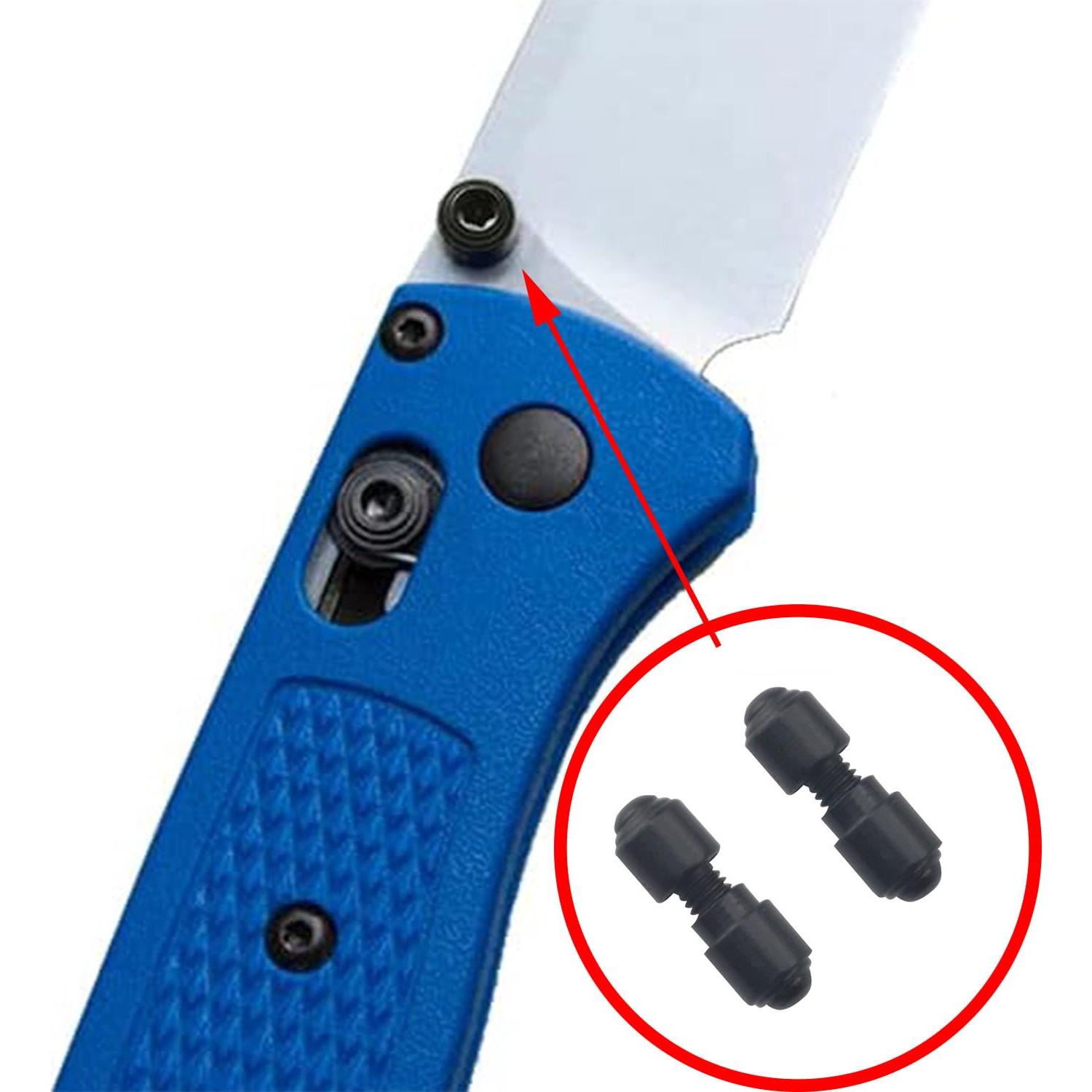 4 Tornillos de Reemplazo para Cuchillos Plegables CHENJIN Negro