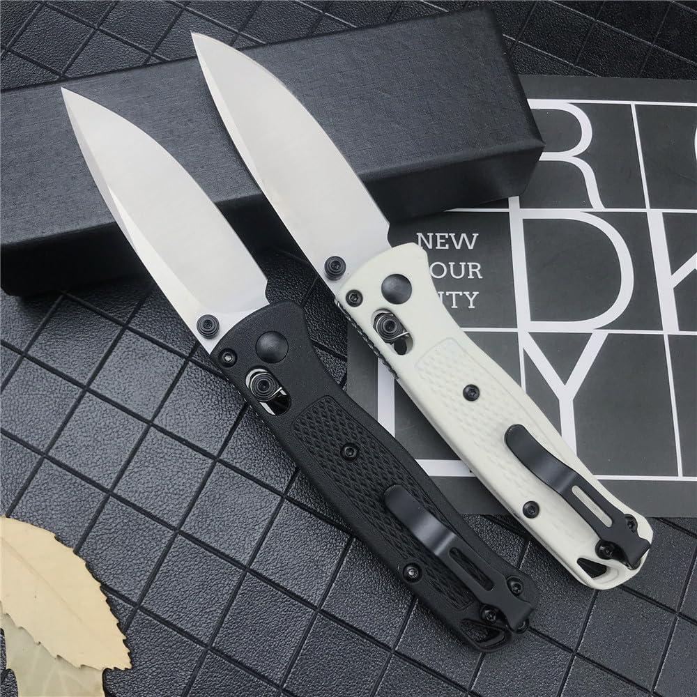 Outdoor Mini EDC Pocket Knife Belt Clip (Black)