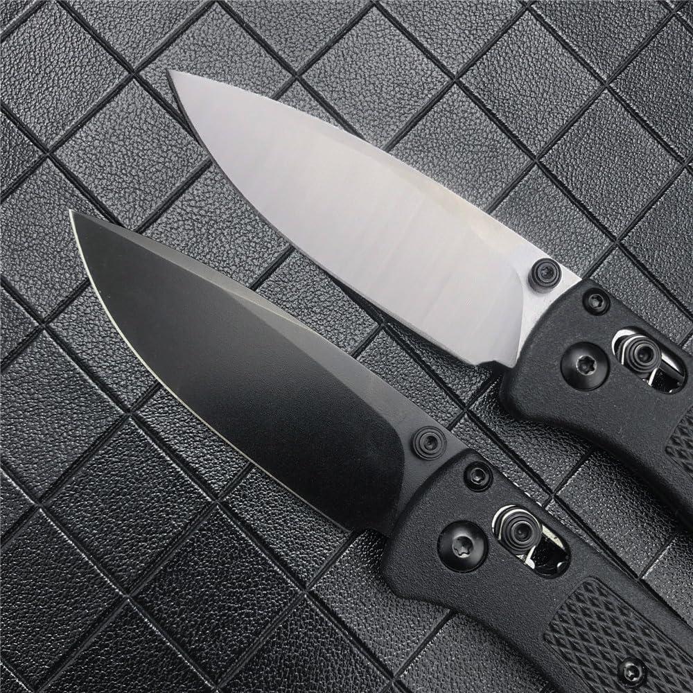 Outdoor Mini EDC Pocket Knife Belt Clip (Black)