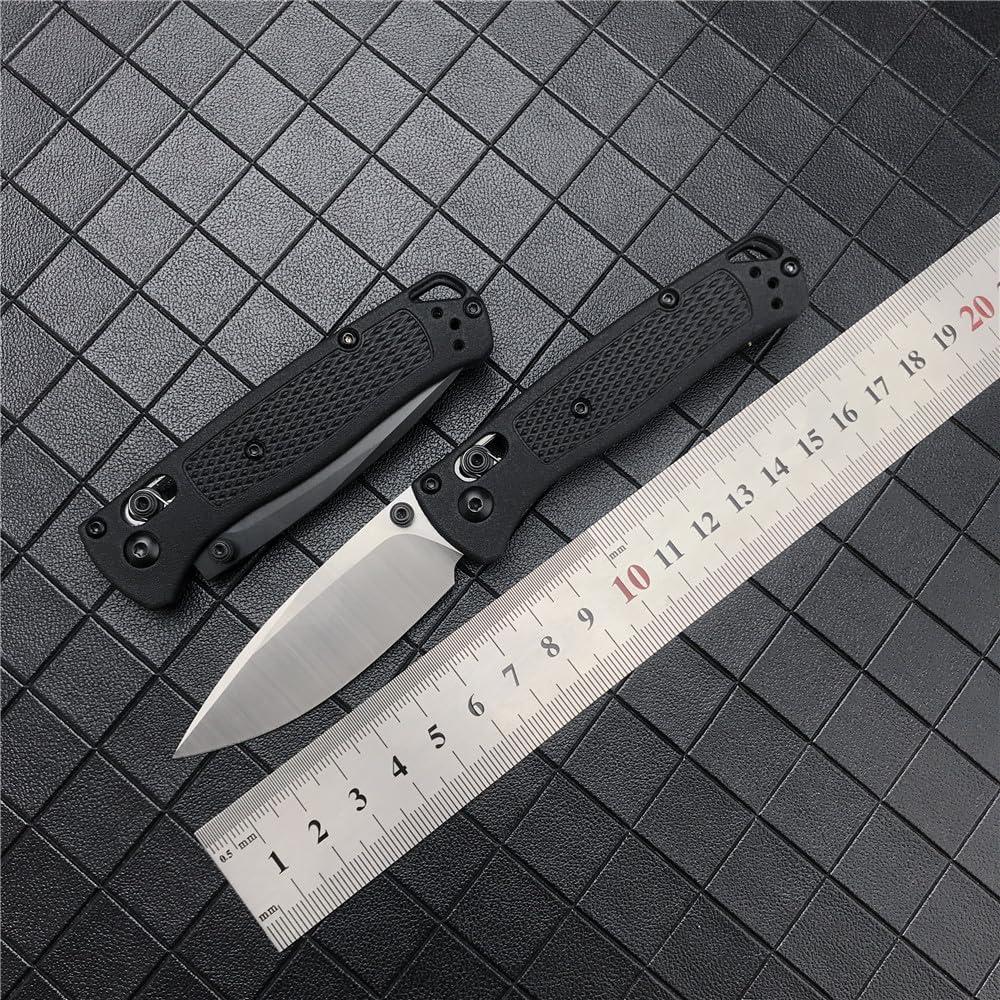 Outdoor Mini EDC Pocket Knife Belt Clip (Black)