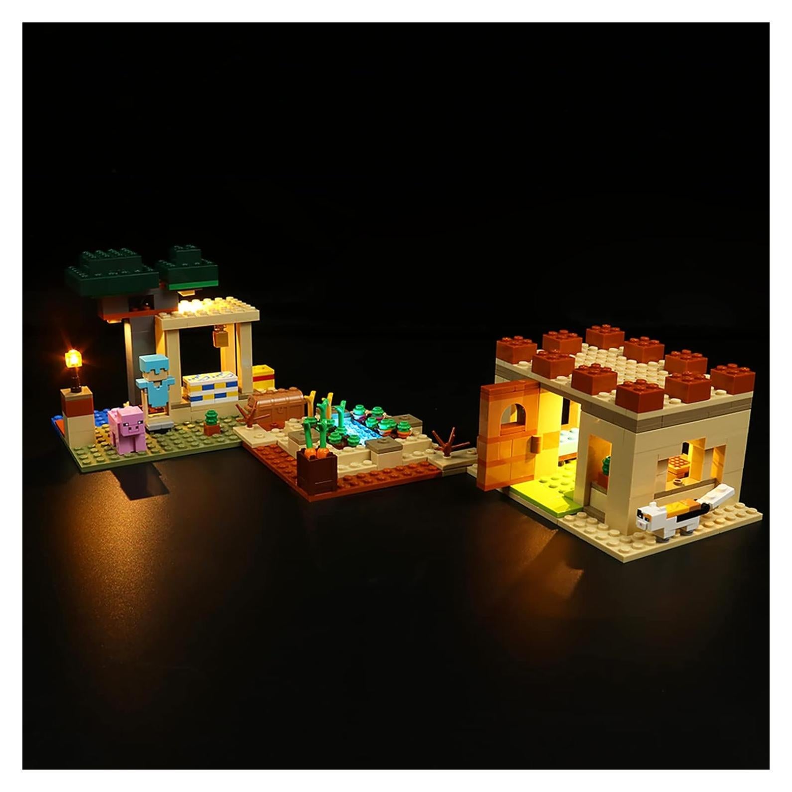 Kit de Luz LED VONADO para Lego Minecraft 21160 - Iluminación DIY