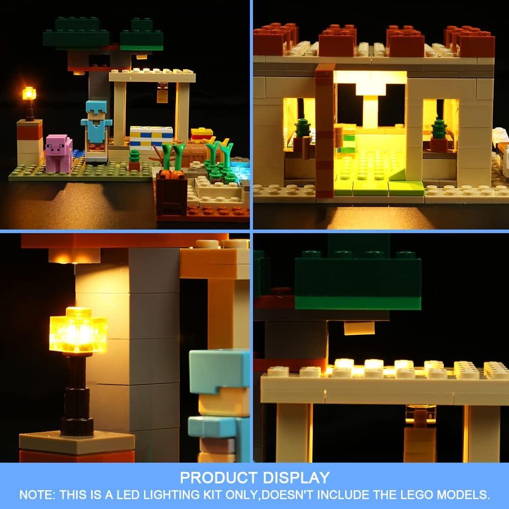 Kit de Luz LED VONADO para Lego Minecraft 21160 - Iluminación DIY
