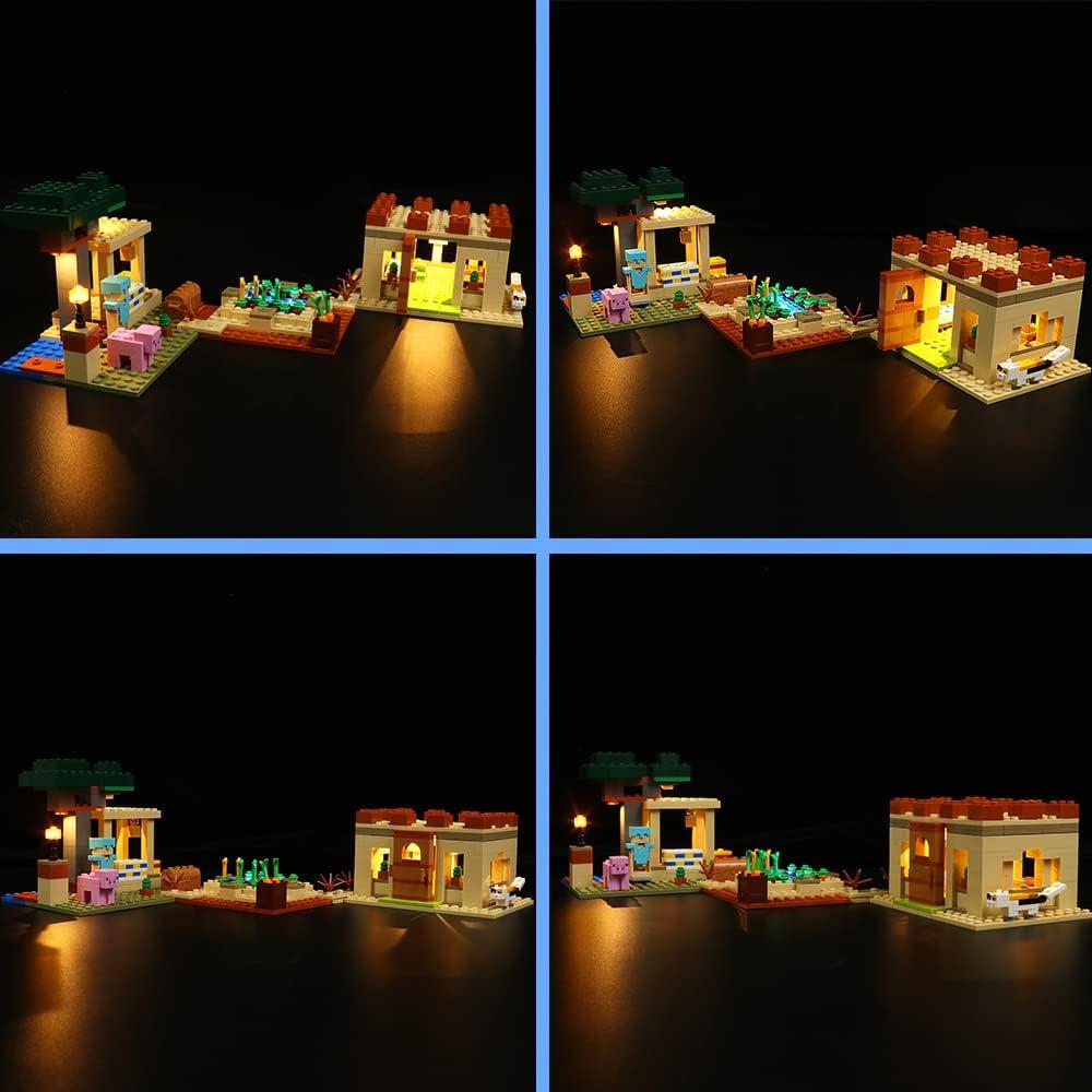 Kit de Luz LED VONADO para Lego Minecraft 21160 - Iluminación DIY