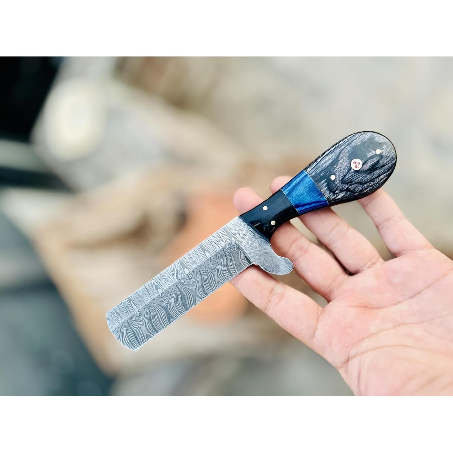 Cuchillo de Caza Knife Stack KS2092 Damasco 20.32 cm con Funda