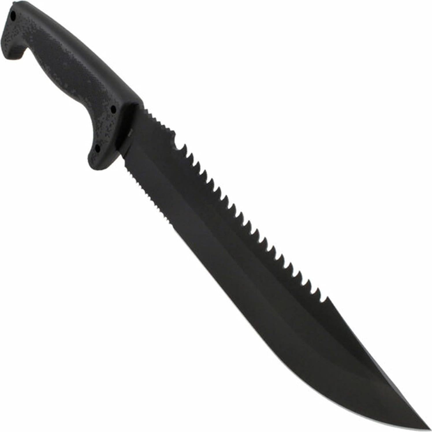 Machete Táctico SOG Jungle Primitive 38.86 cm Acero Negro