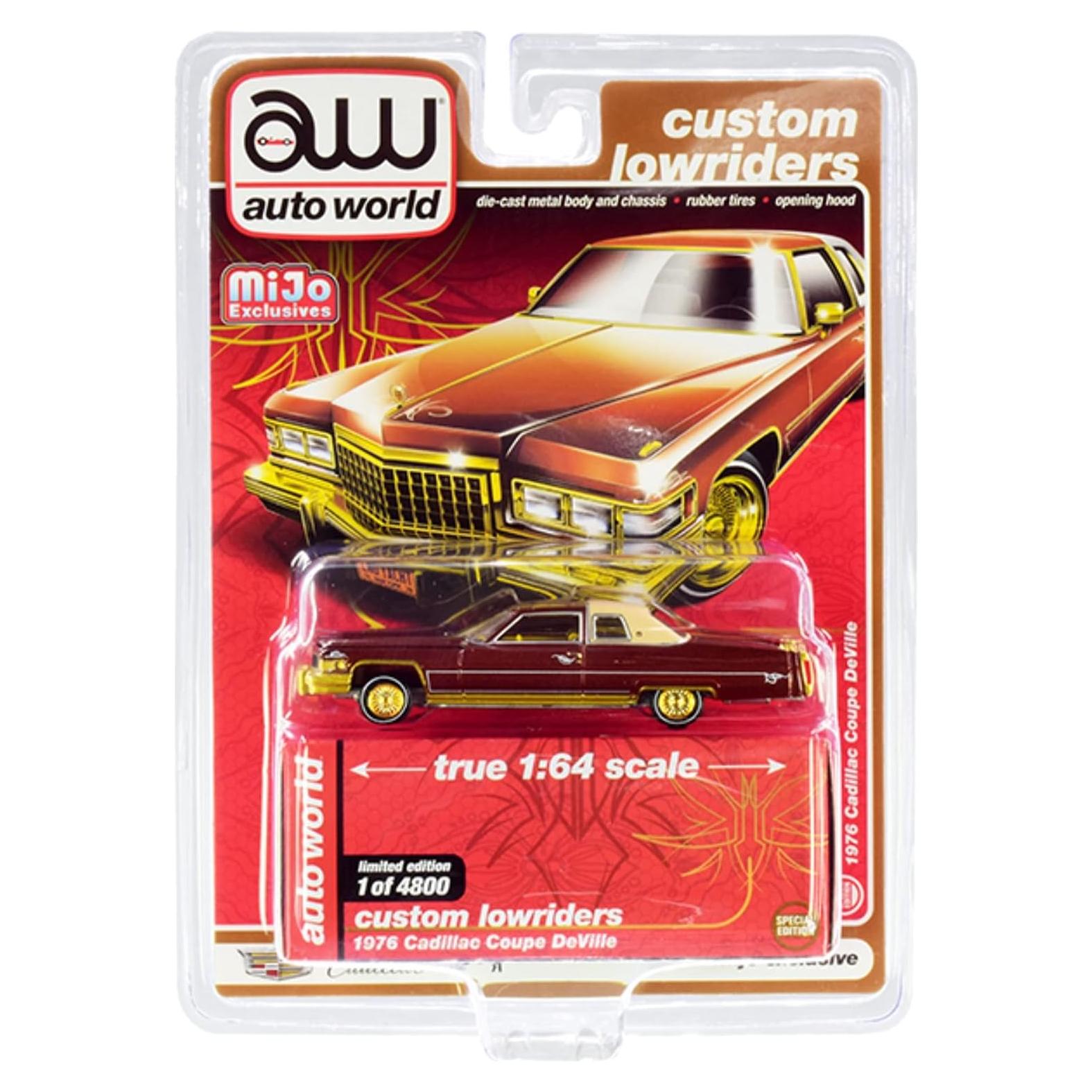 Cadillac Coupe DeVille 1976 Diecast 1:64 Edición Limitada