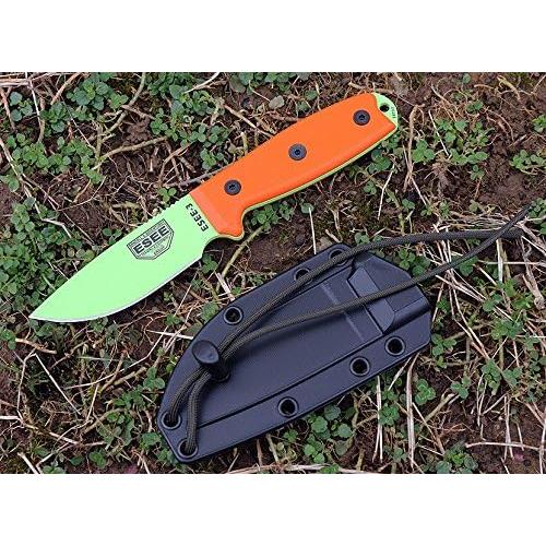 Cuchillo ESEE 3P Fijo Táctico con Funda Moldeada 21.1 cm