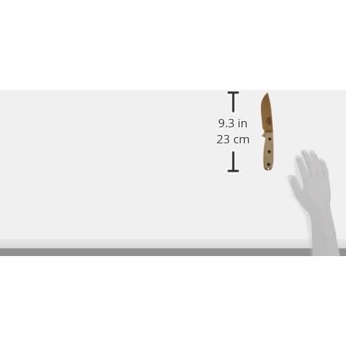 Cuchillo ESEE 4P-MB Fijo Supervivencia 22.86 cm con Funda