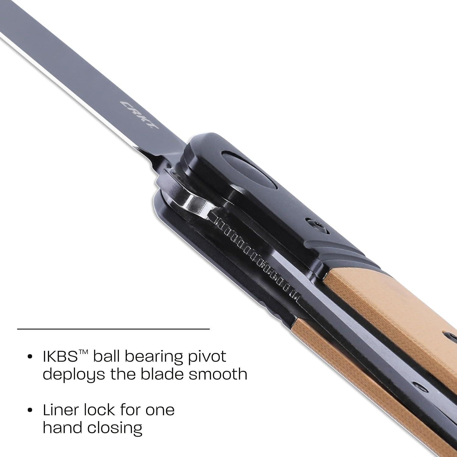 Cuchillo Plegable CRKT Bamboozled 19.84 cm Acero D2