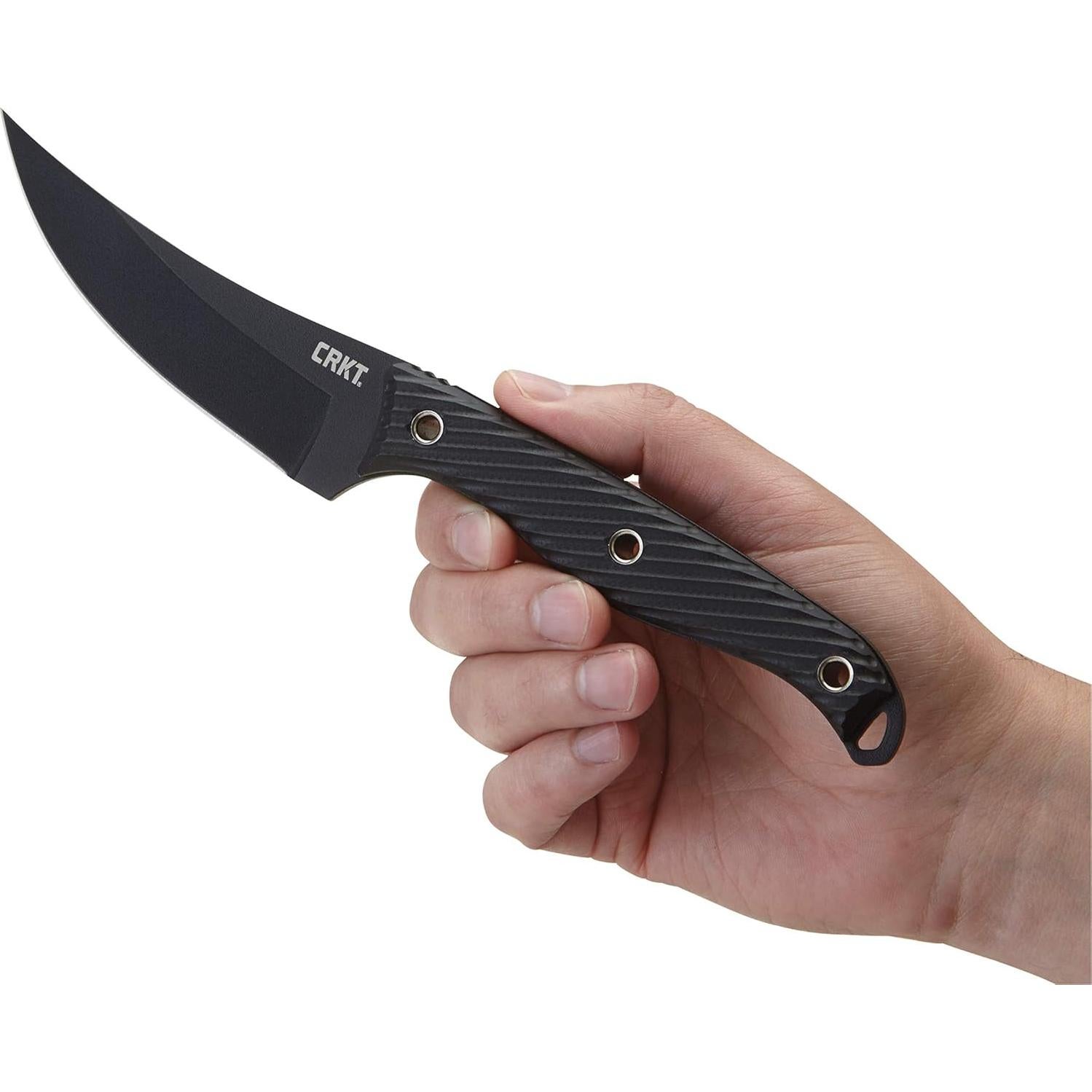 Cuchillo de Hoja Fija CRKT Clever Girl 4.6" Negro SK5