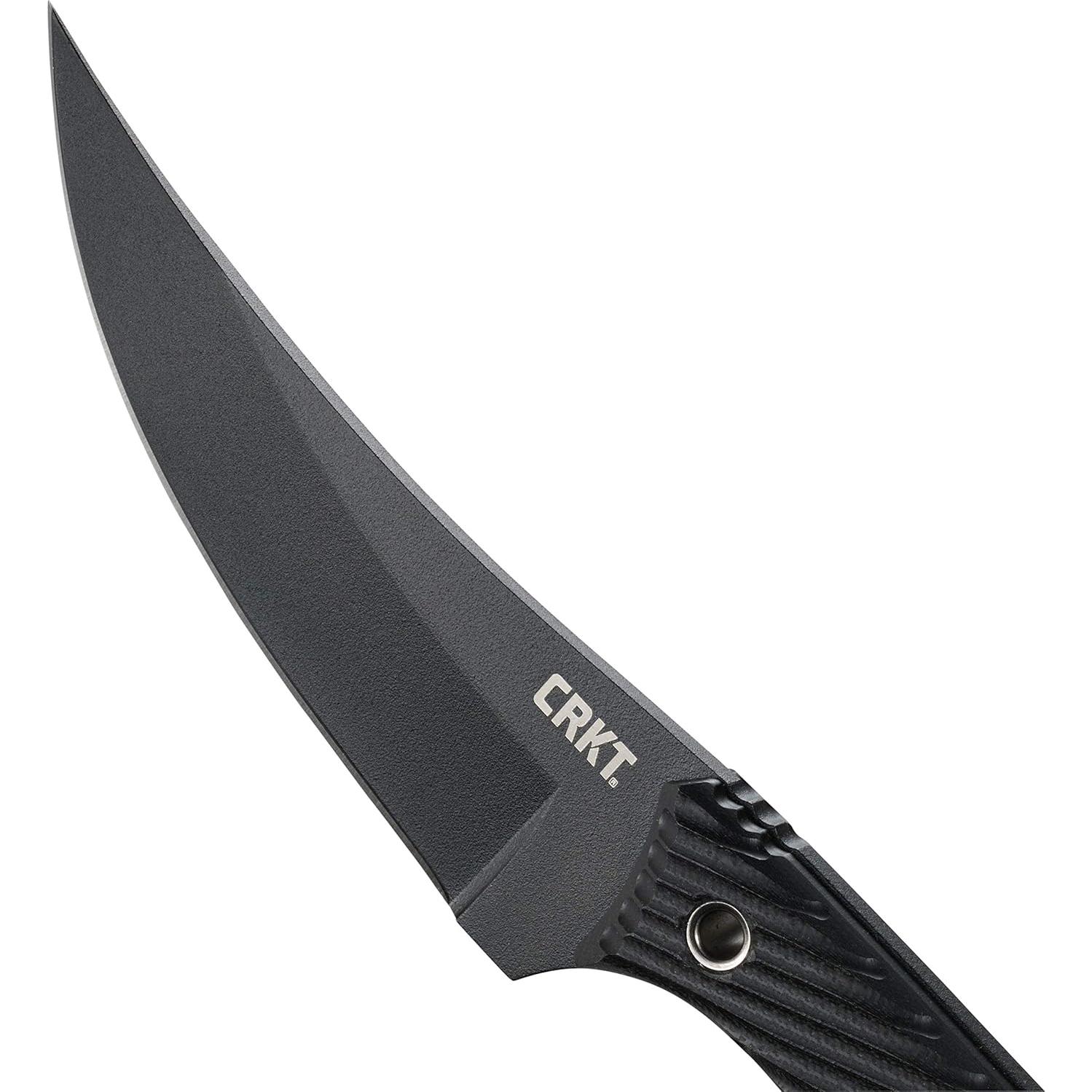Cuchillo de Hoja Fija CRKT Clever Girl 4.6" Negro SK5