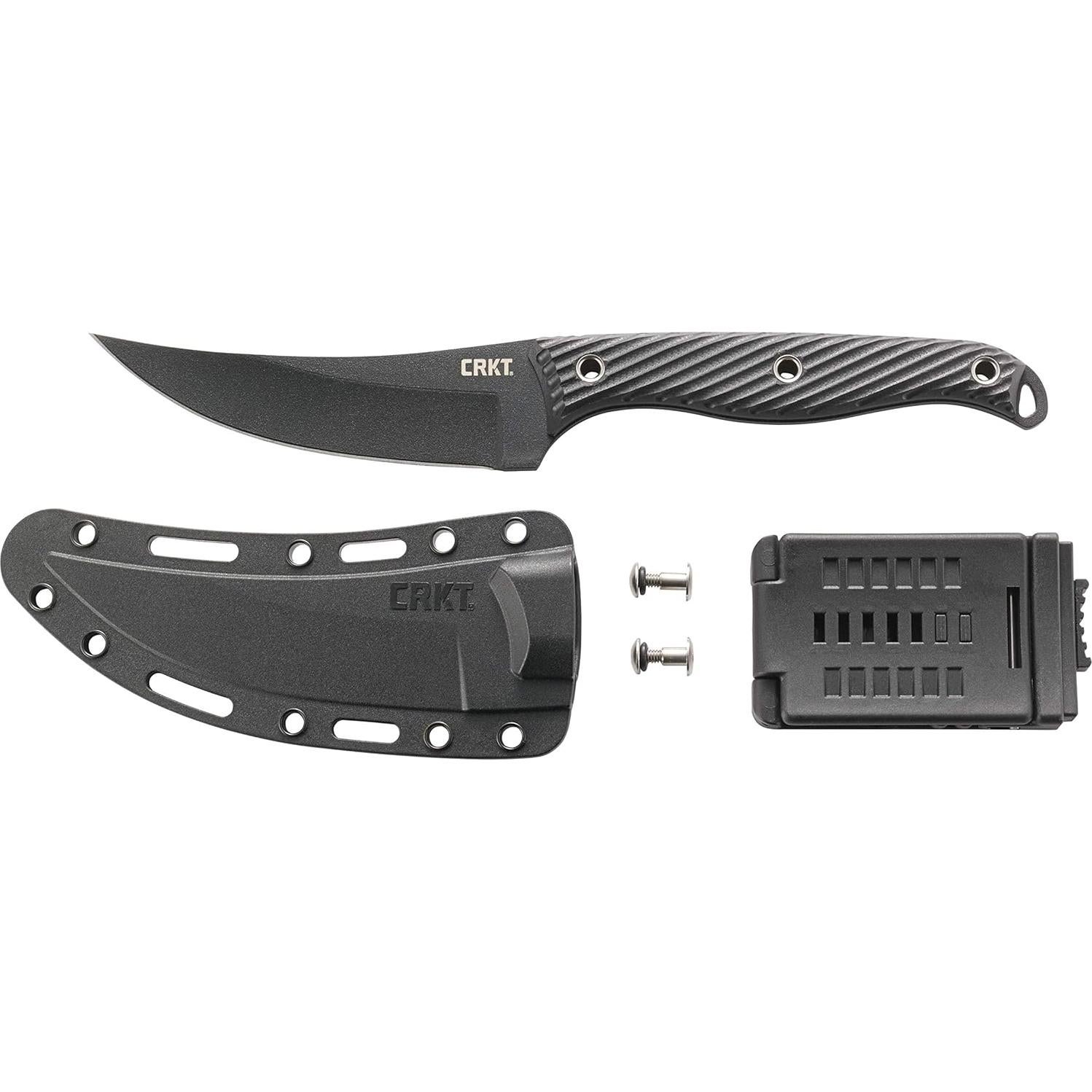 Cuchillo de Hoja Fija CRKT Clever Girl 4.6" Negro SK5